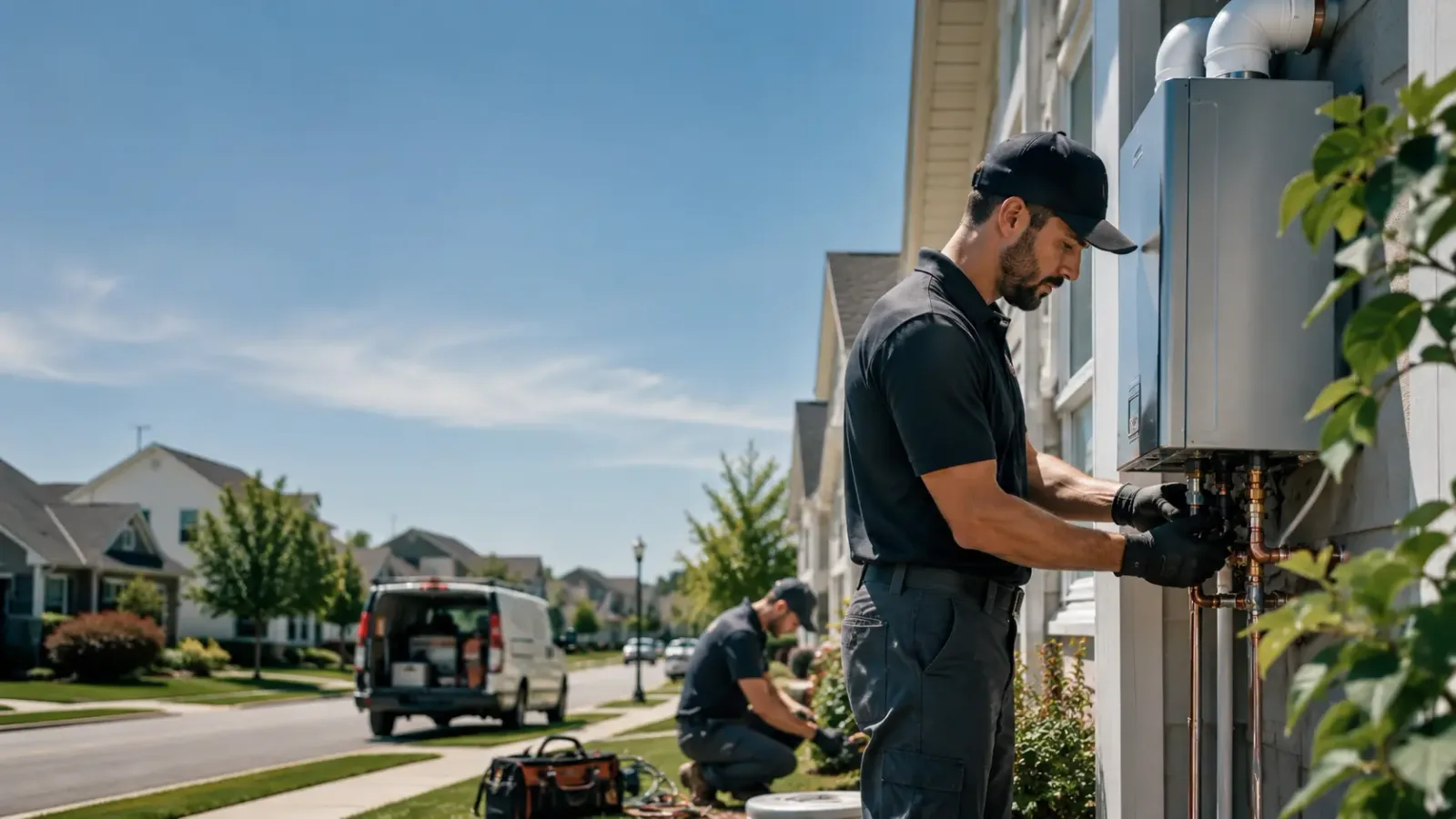 Tankless Water Heater Installation in Delaware, OH